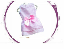 Load image into Gallery viewer, Dress - Pink Striped with Bow