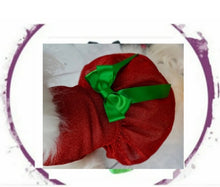 Load image into Gallery viewer, Dress - Glitter Red/Green with Sash Dress