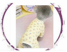 Load image into Gallery viewer, Pajamas - Green/Yellow Floral Pattern