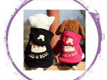 Load image into Gallery viewer, Hoodie Warm - Teddy (I LOVE R&B , Red & Blue written) Hoodie- Velcro Do up