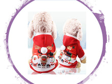 Load image into Gallery viewer, Jumpsuit- Christmas Theme Button up Jumpsuit- Christmas