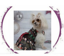 Load image into Gallery viewer, Dress - Santa Dress with Sash
