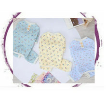 Load image into Gallery viewer, Pajamas - Green/Yellow Floral Pattern
