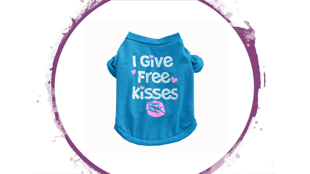 T-shirt - I Give Free Kisses T-Shirt