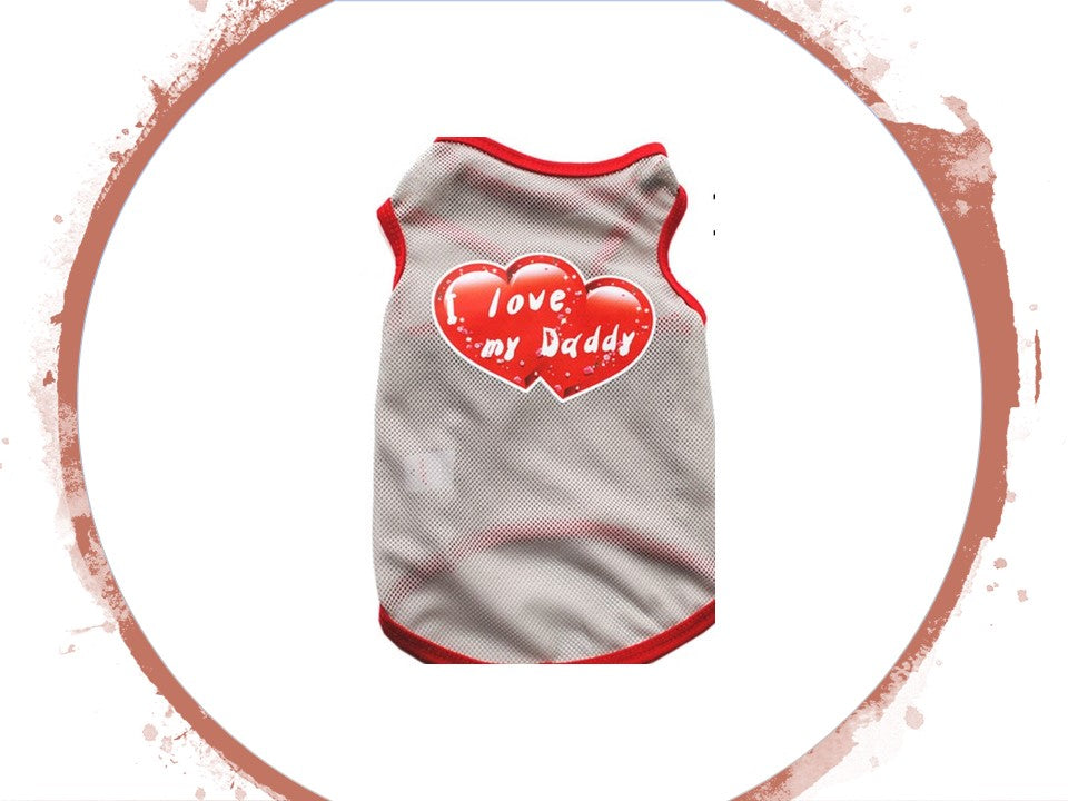 Vest Mesh I Love my Daddy